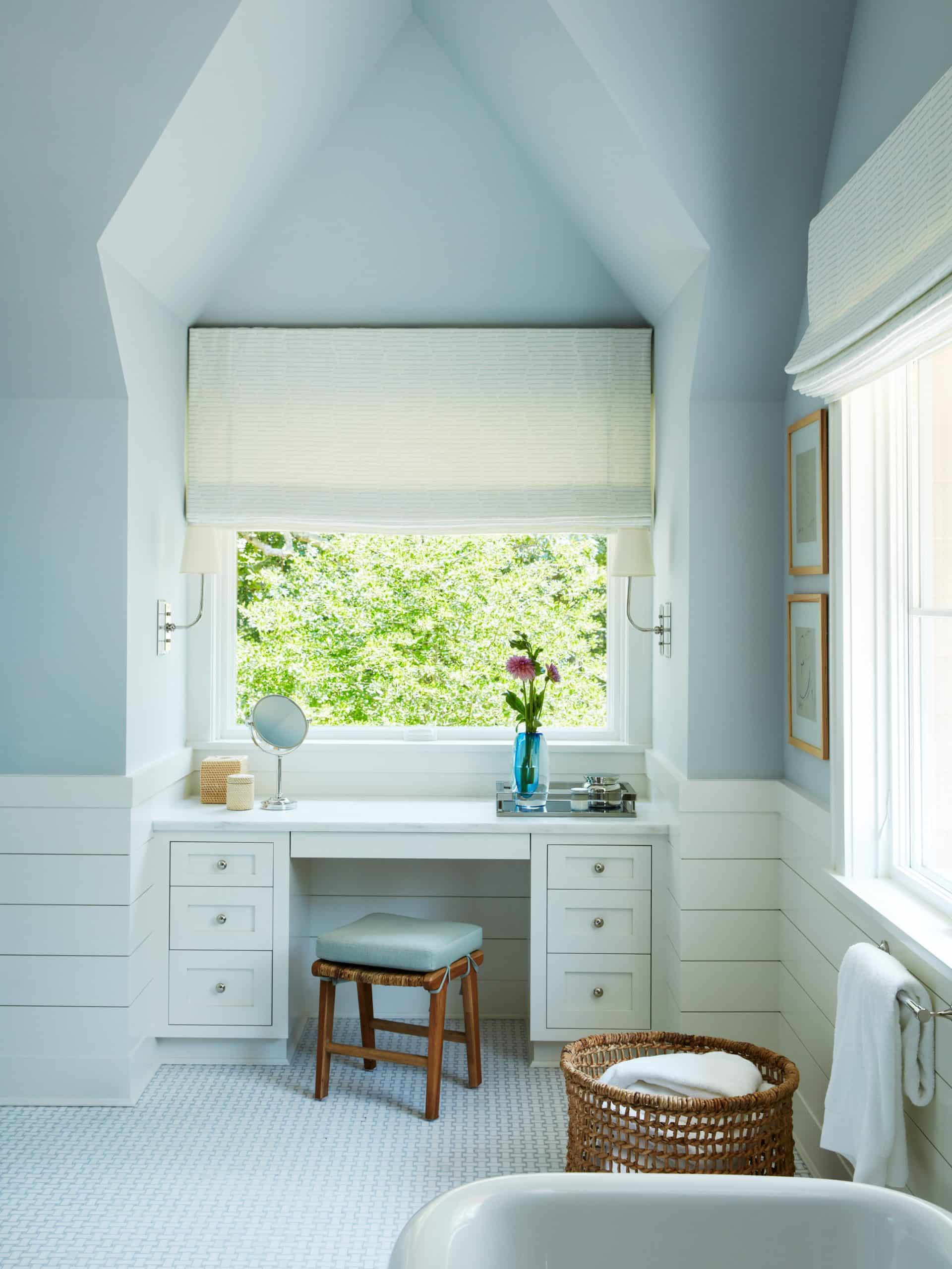 bathroom vanity by Carrier and Company