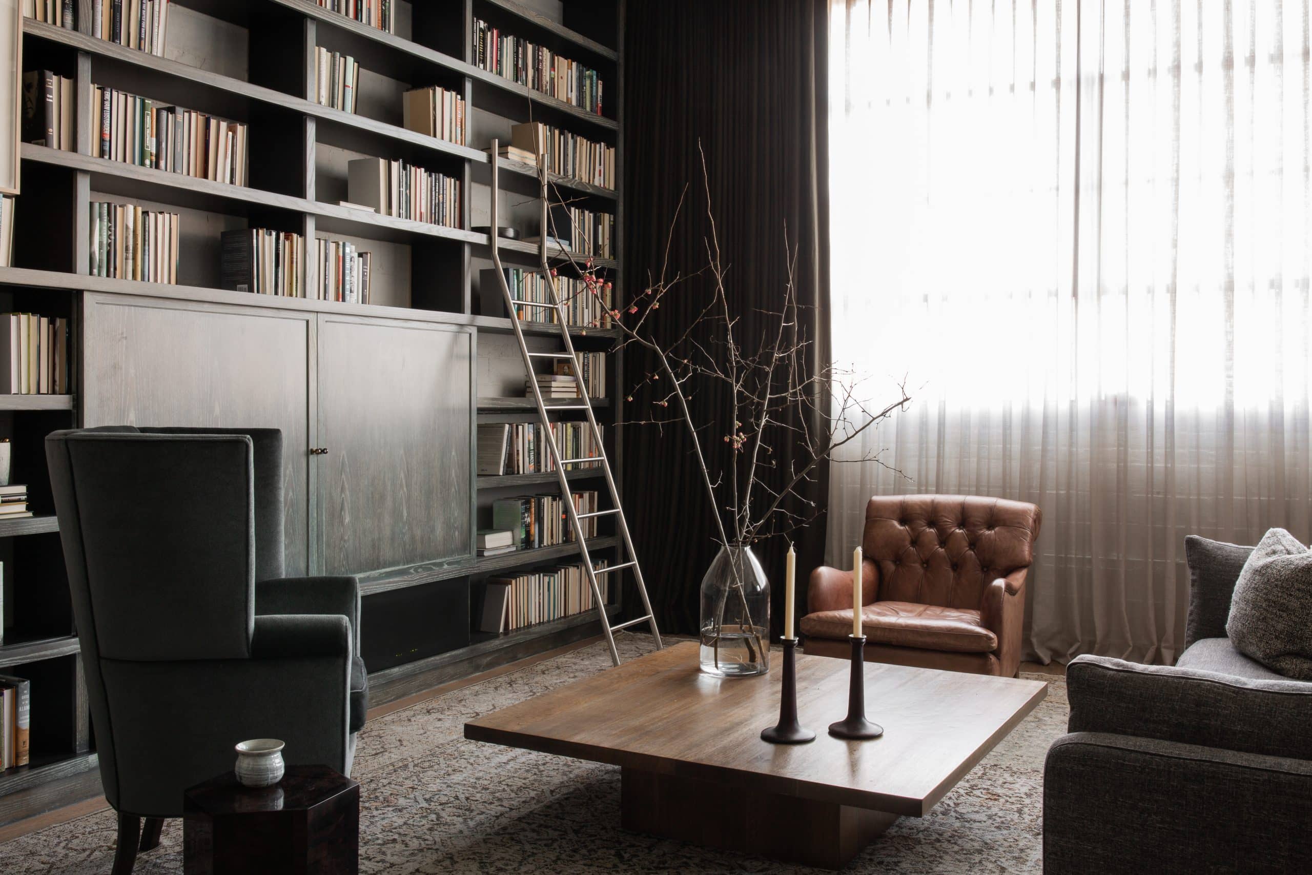 DC loft living room by Christina Cole