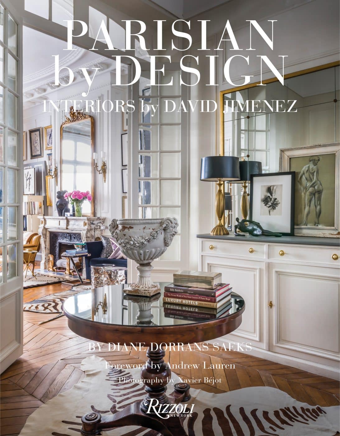 Rizzoli Parisian by Design book by interior designer David Jimenez cover 