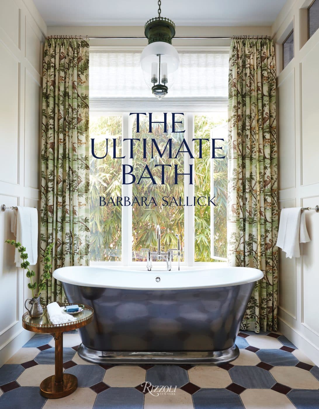 Barbara Sallick Rizzoli book cover The Ultimate Bath interior designer Summer Thornton bathroom