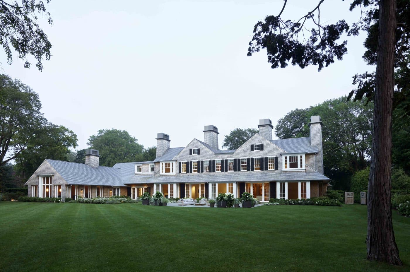 Architect Thomas Kligerman gabled house on East Hampton as seen in his new book Shingle and Stone published by Phaidon imprint The Monacelli Press