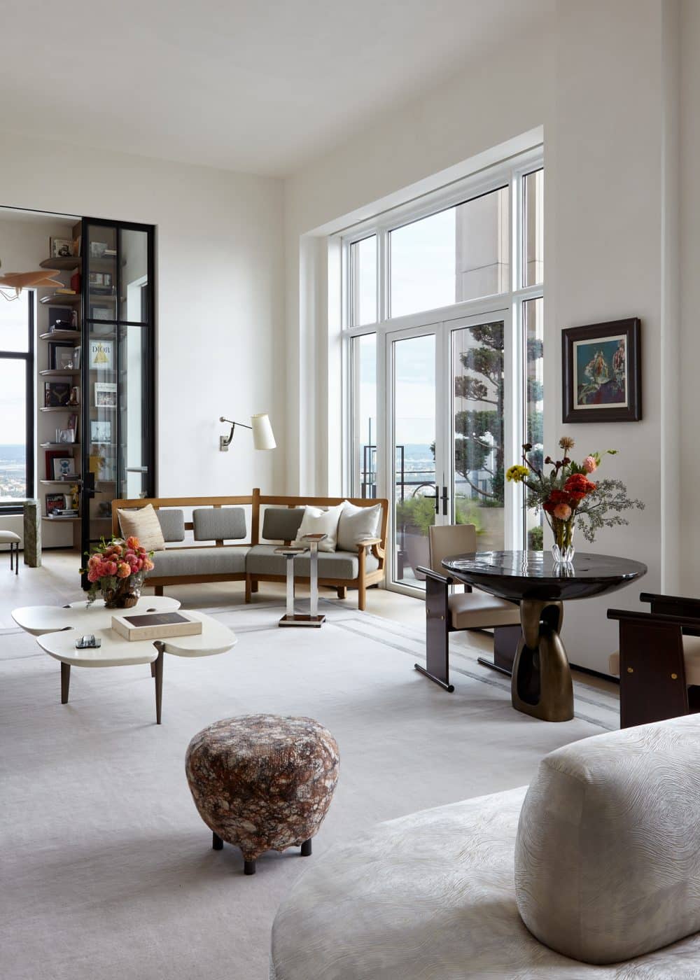 Tribeca penthouse living room