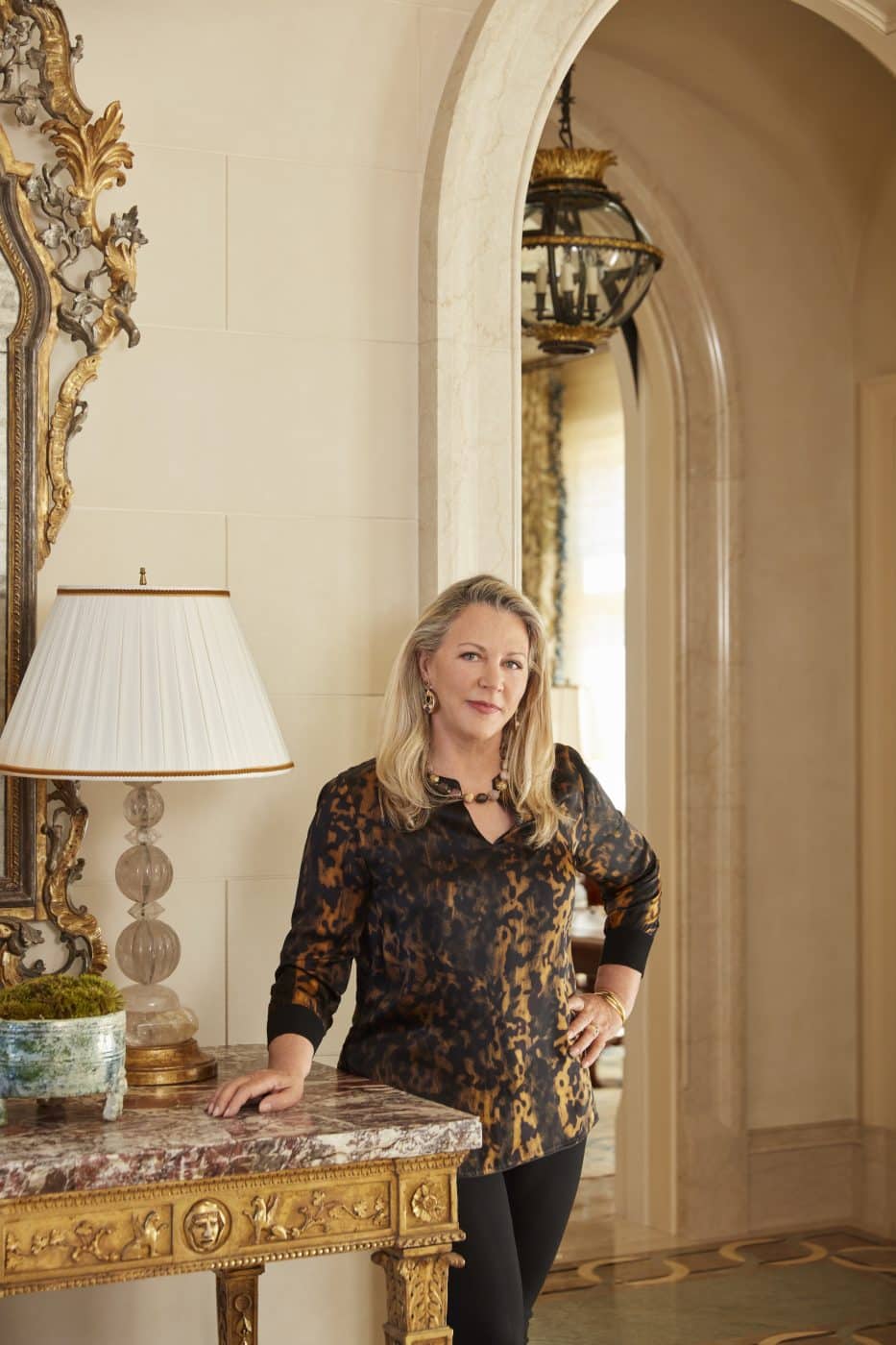 San Francisco–based interior designer Suzanne Tucker portrait