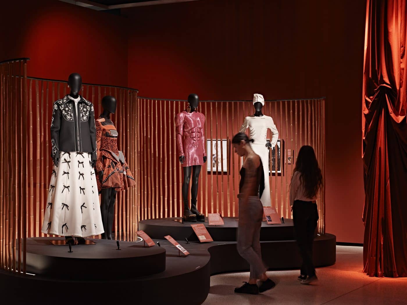 Installation view of the exhibition "Objects of Desire: Surrealism and Design 1924–Today" at the Design Museum in London
