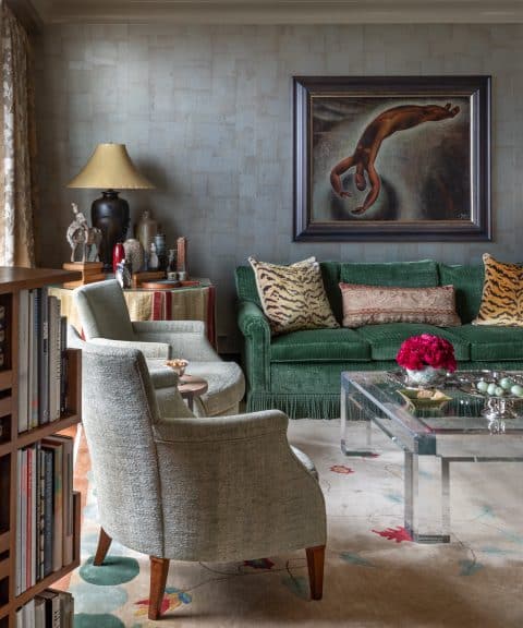 French Art Deco Meets Bermuda Style In This Glam Atlanta Apartment By 