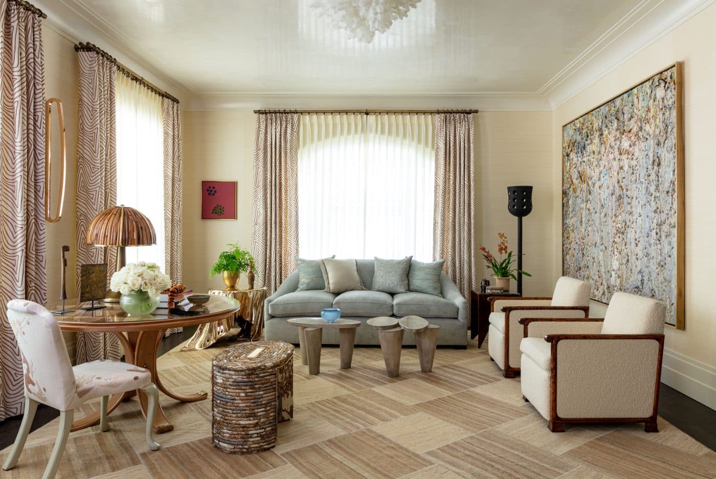 Kips Bay Decorator Show House parlor by David Scott