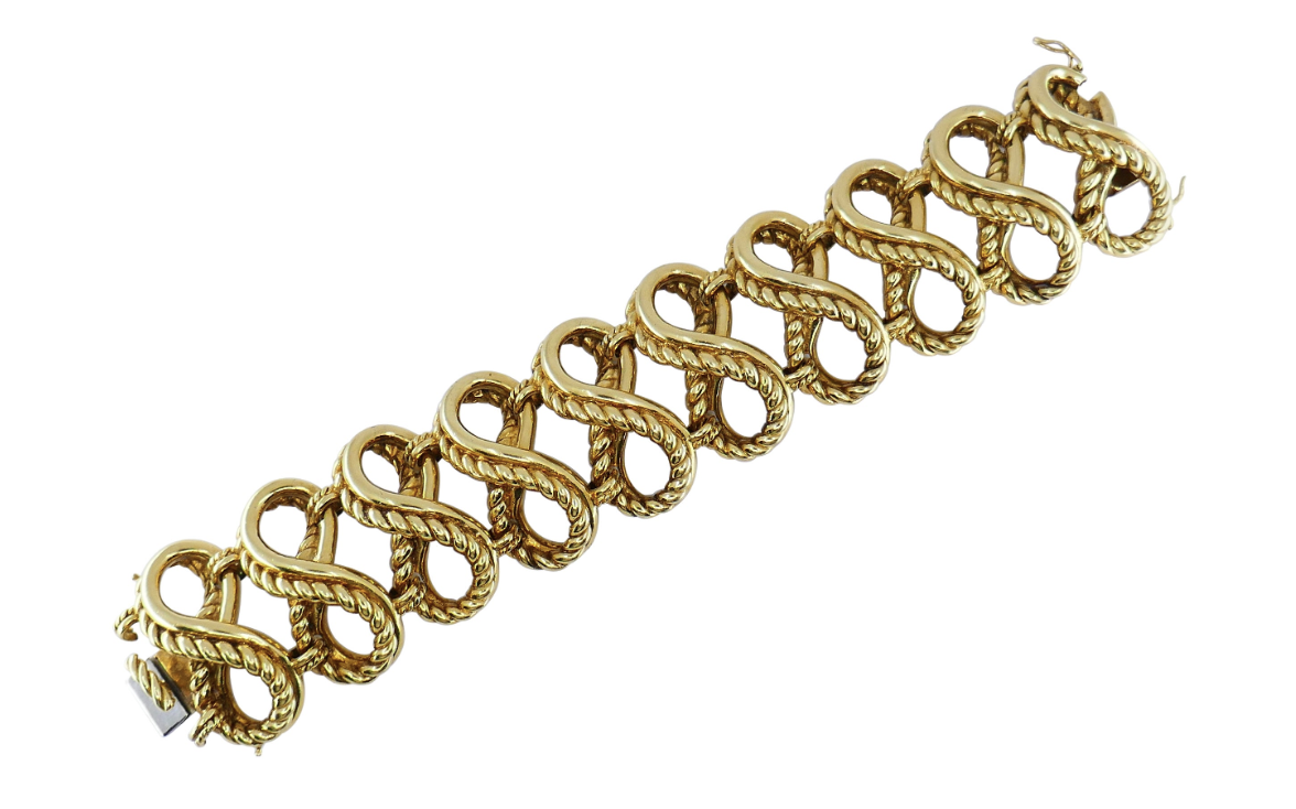 Tiffany & Co. gold bracelet, 1970s