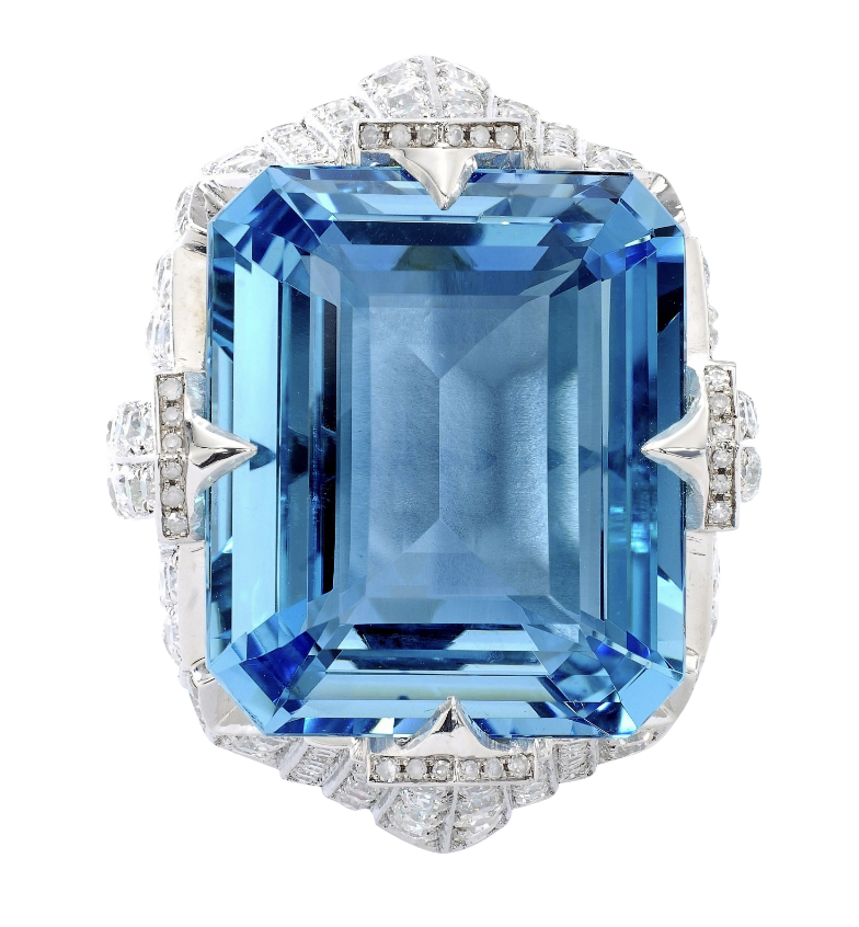 aquamarine ring