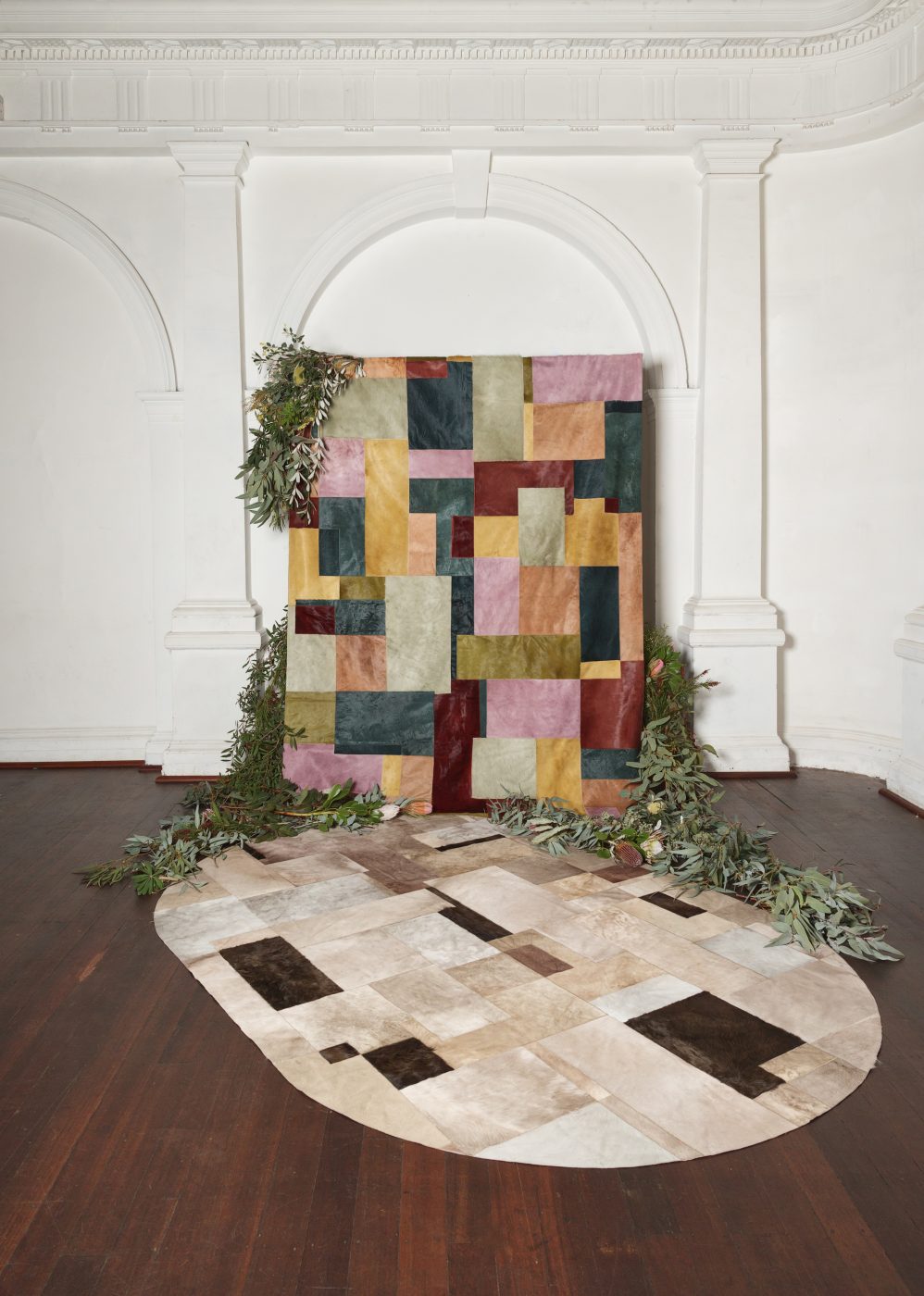 Sasha Bikoff for Art Hide Pastich rugs