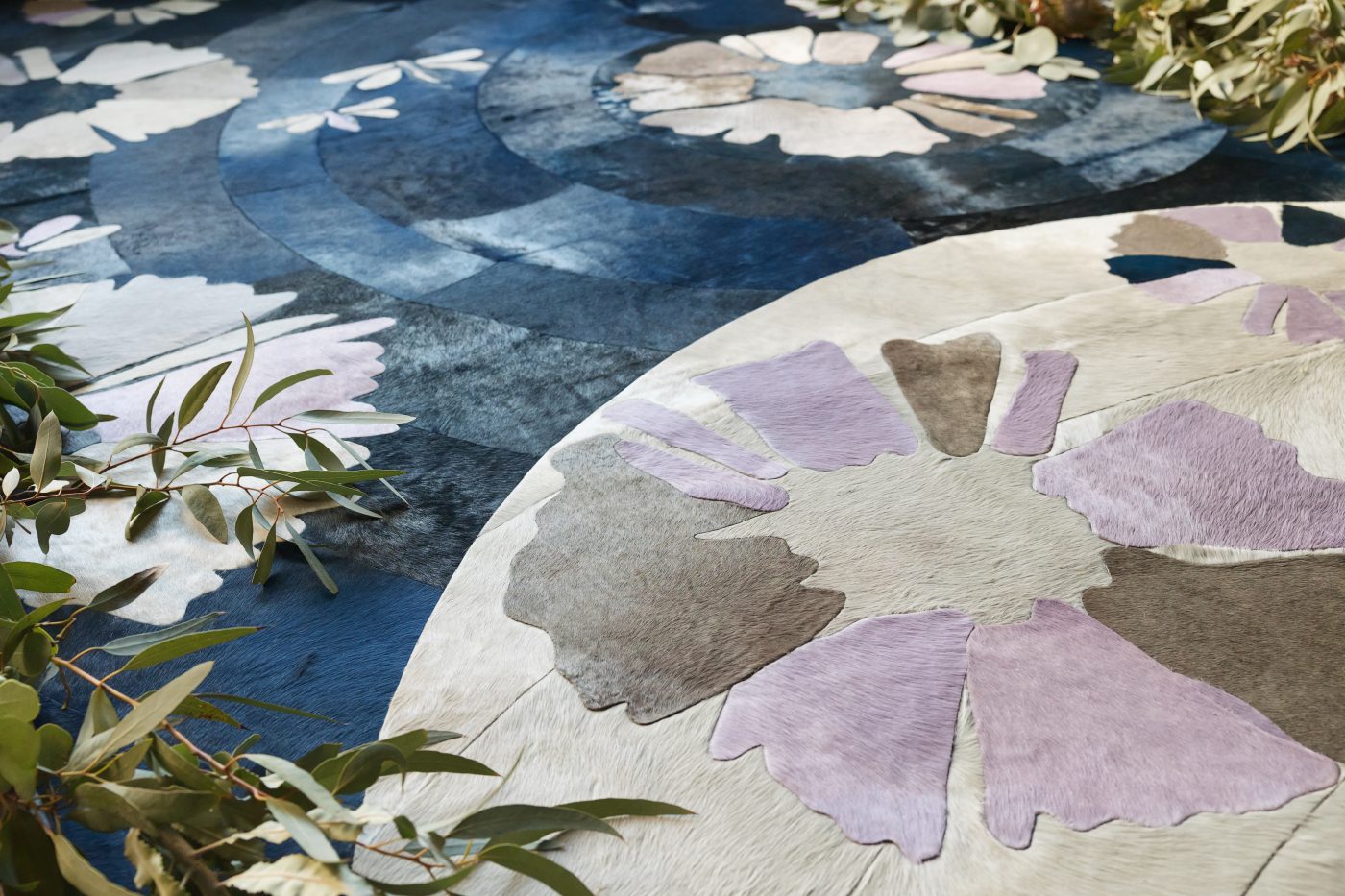 Sasha Bikoff for Art Hide Shibori rugs