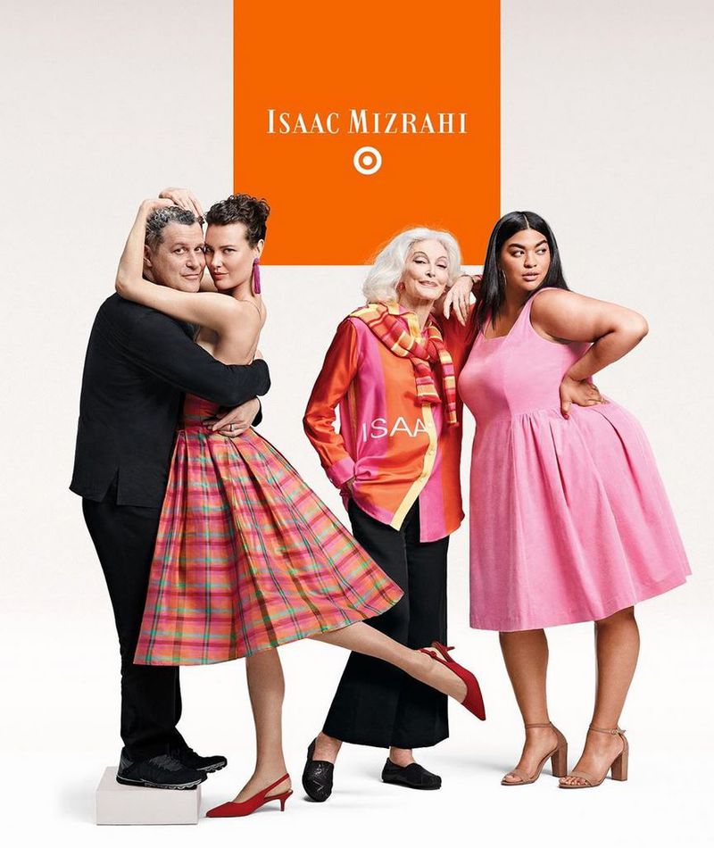 An ad for Isaac Mizrahi's first collection for Target