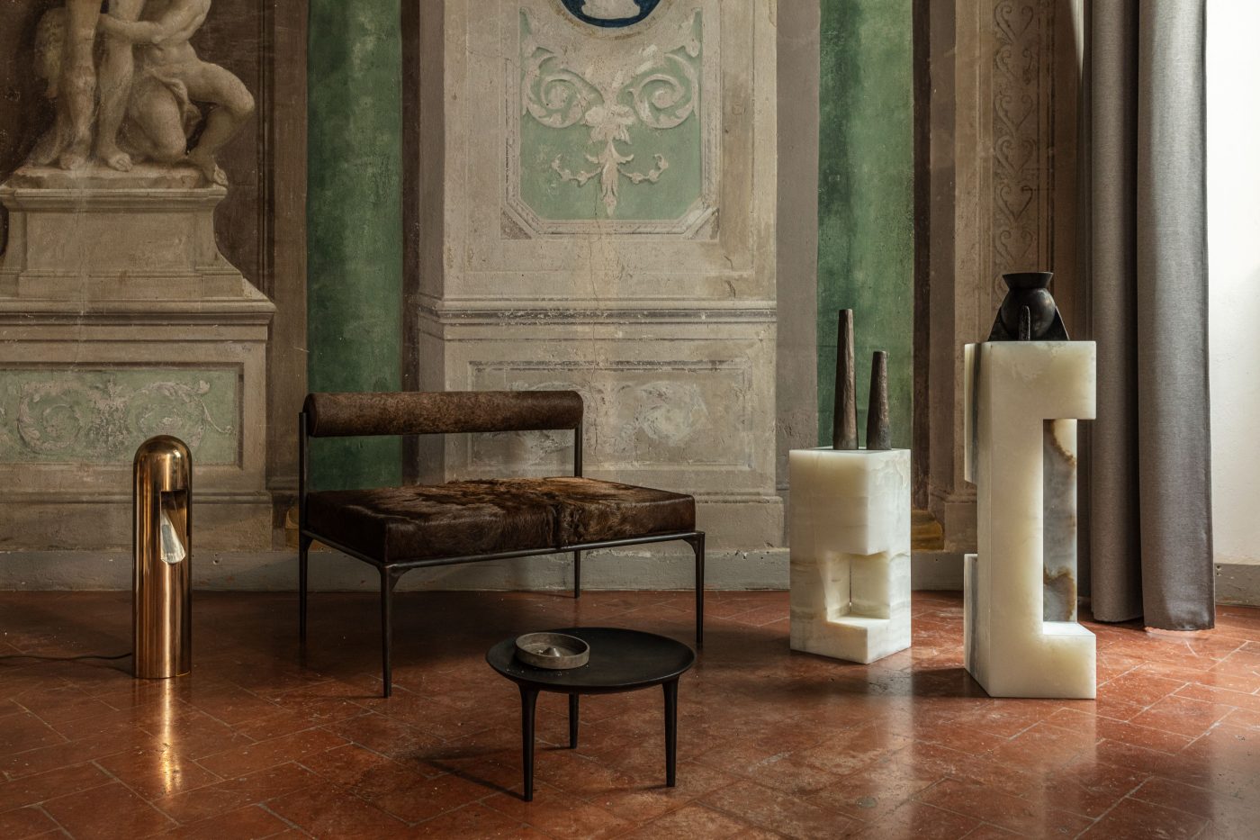 Galerie Philia's 2021 exhibition in Florence dedicated to Rick Owens and his works in bronze