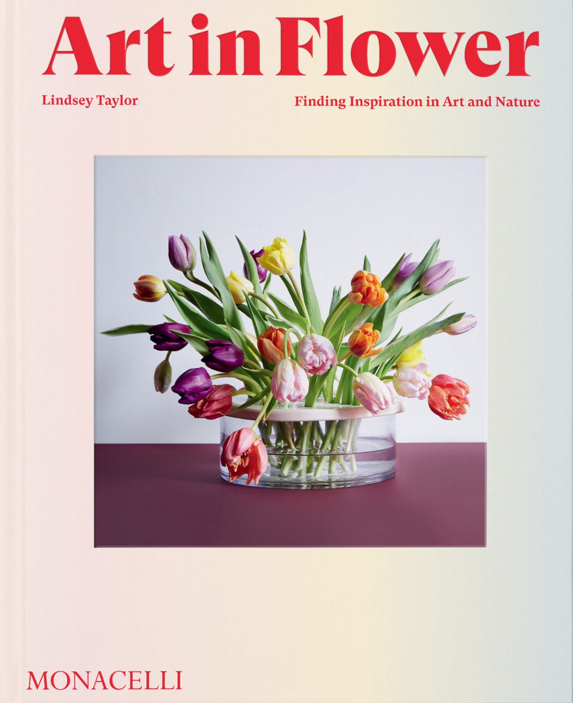 The book cover for "Art in Flower," by Lindsey Taylor