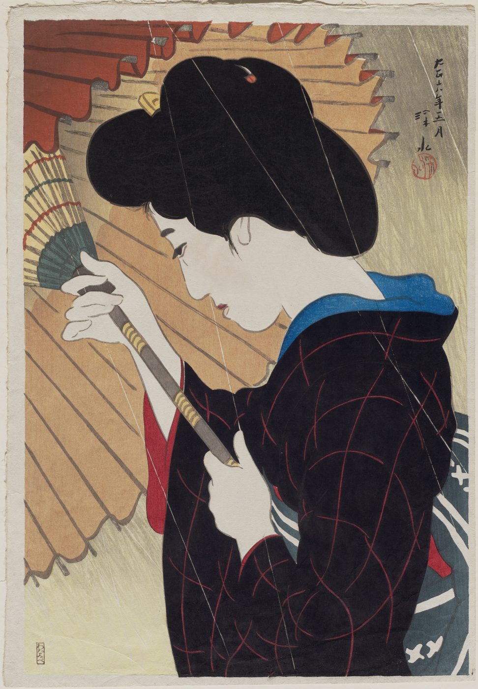 Rain While the Sun is Shining, 1917, by Itō Shinsui