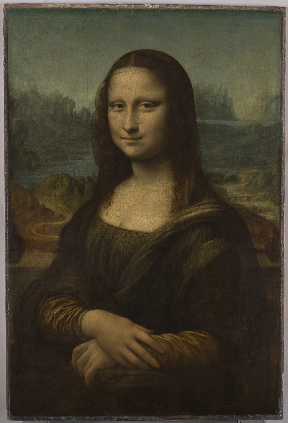 Mona Lisa, 1503–6, by Leonard da Vinci