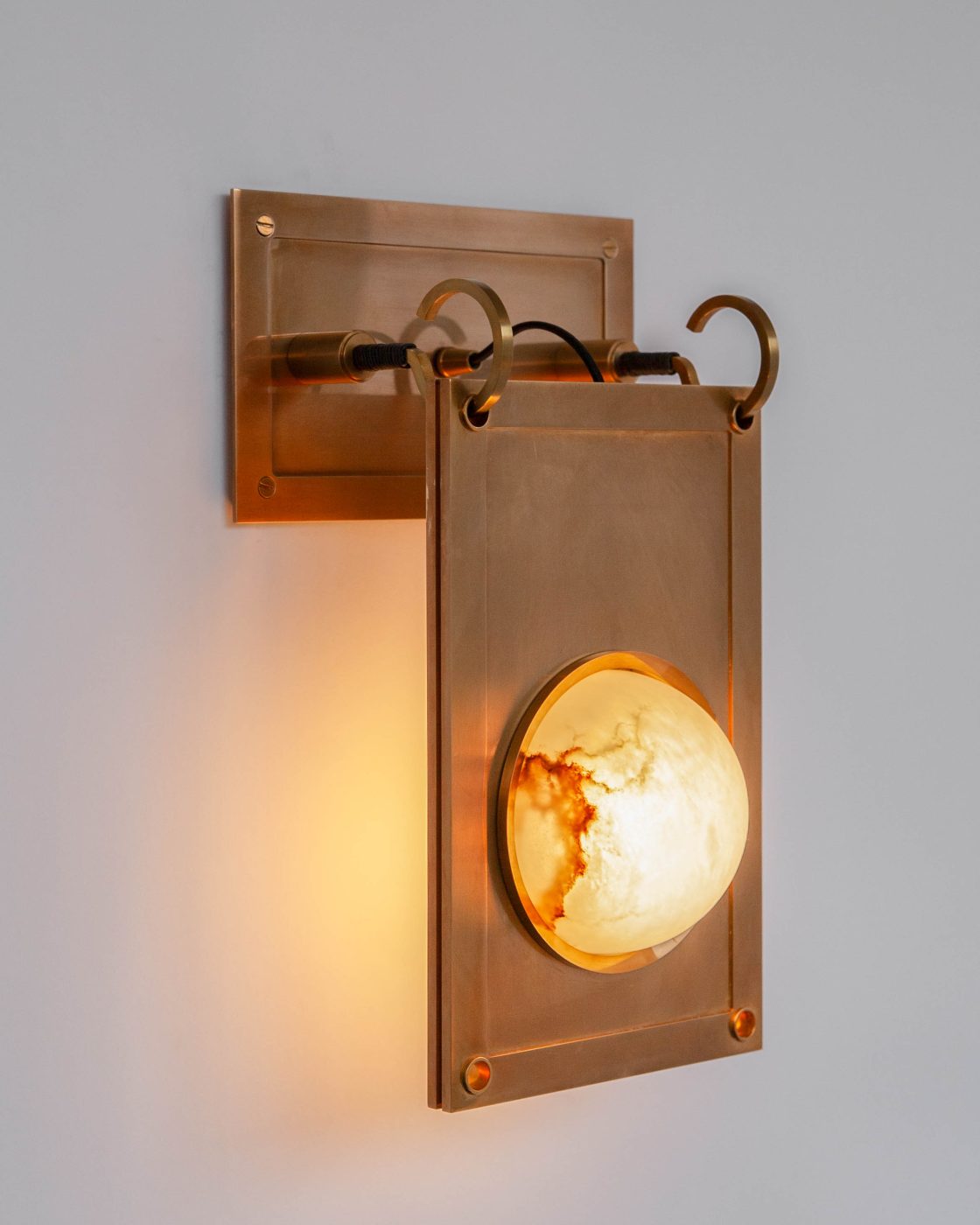 Matthew Fisher for Remains Lighting Company Nima sconce