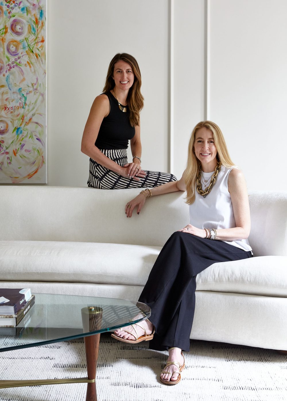 Torus Interiors founders Liz Slutzky and Joanna Jones