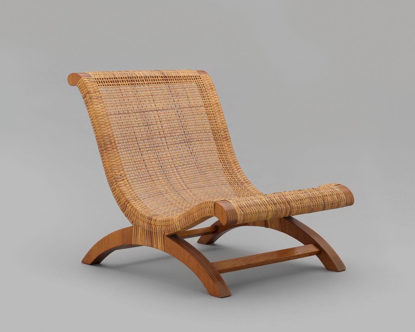A 1957 Butaque chair by designer Clara Porset