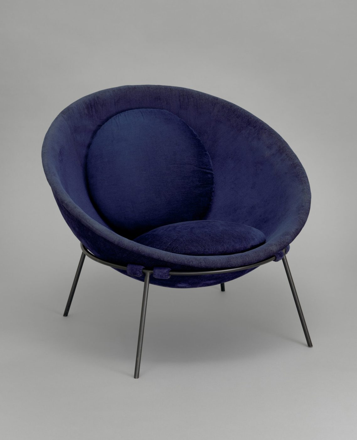 Italian-born Brazilian designer LINA BO BARDI's 1951 Bowl chair