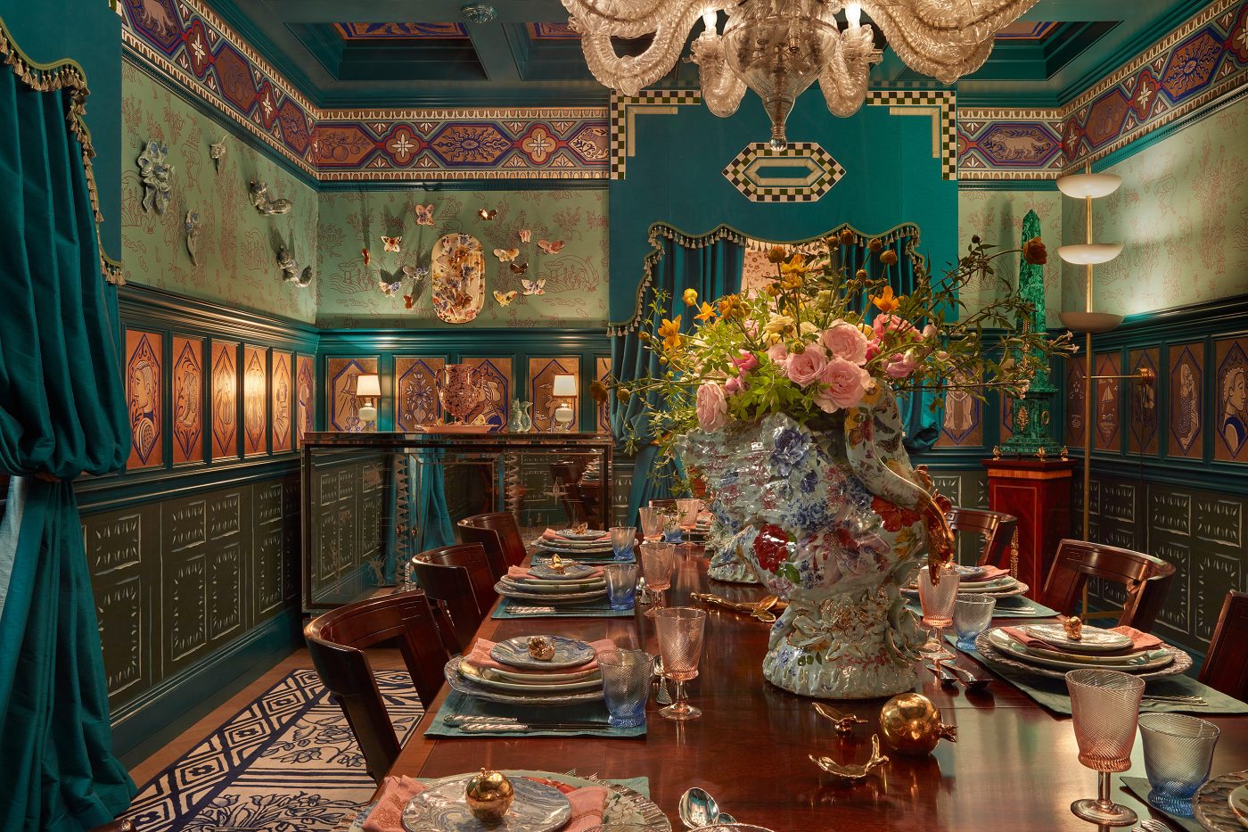 Ken Fulk's dining room design.