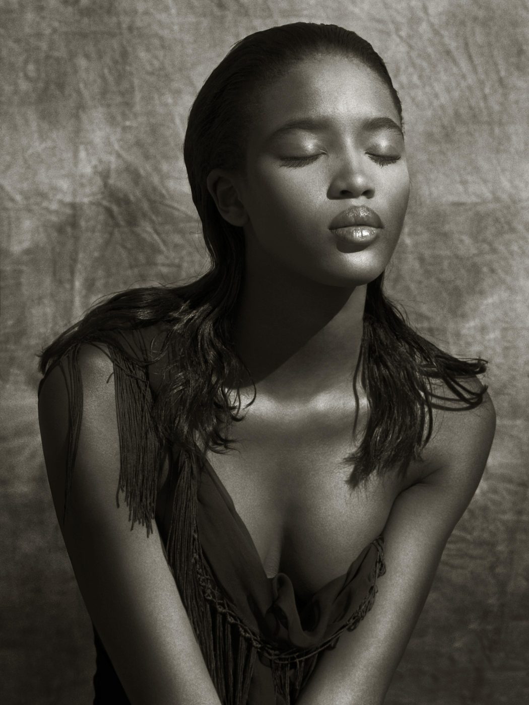 Naomi Campbell, Palm Springs, 1989, by Albert Watson
