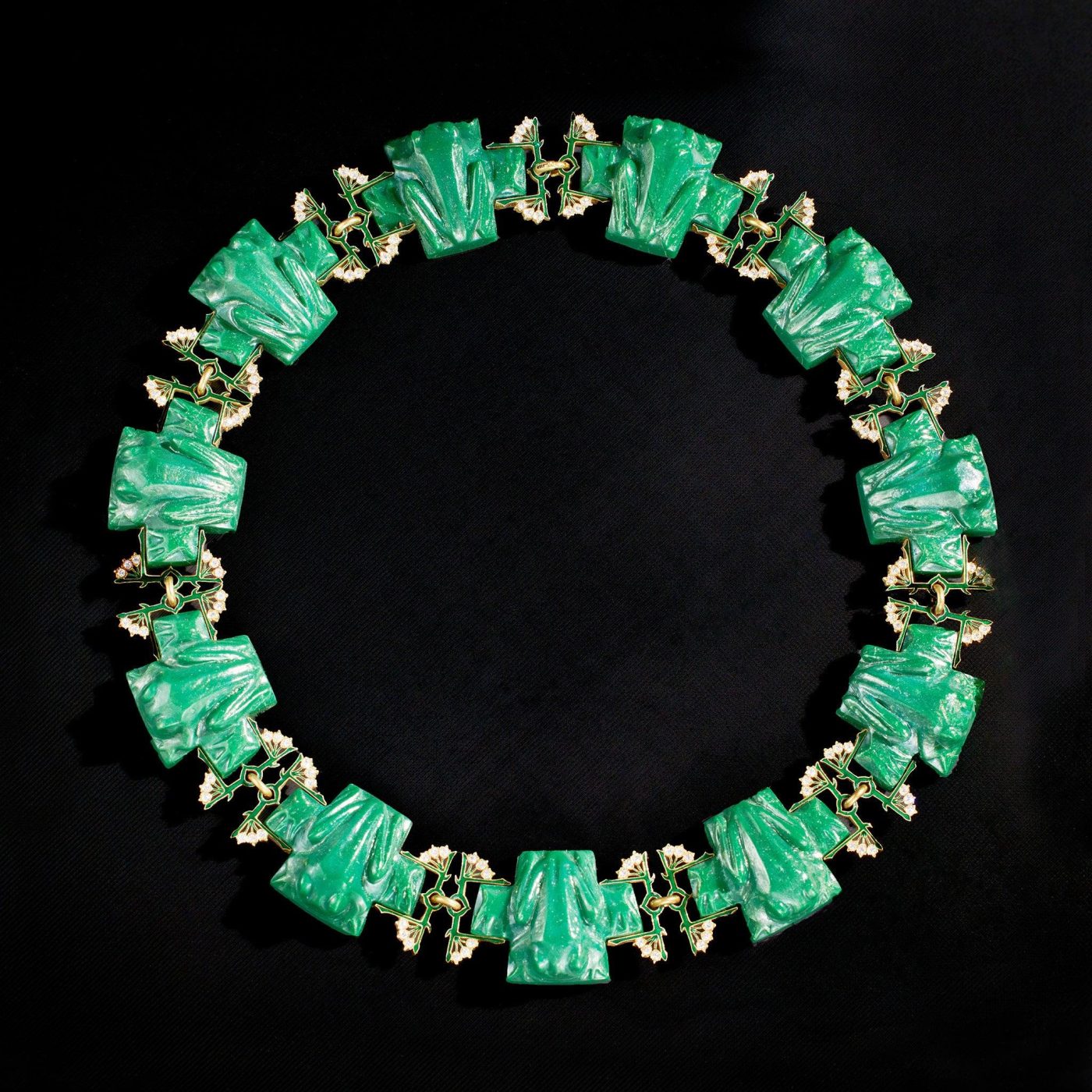 René Lalique "Grenouille" Necklace, 1902-1903