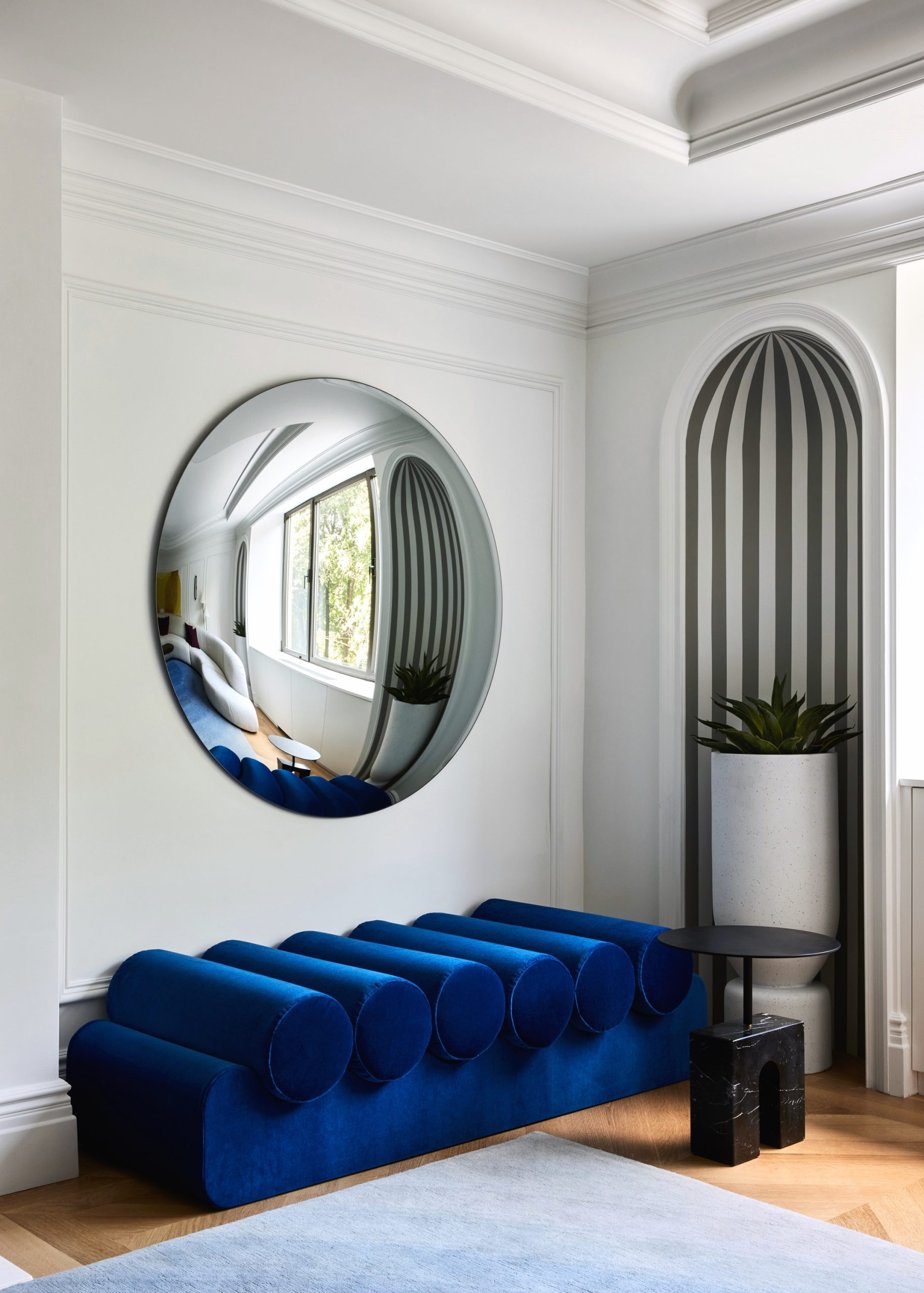 Jackie O. Meets Studio 54 in a 5th Avenue Pad by Crystal