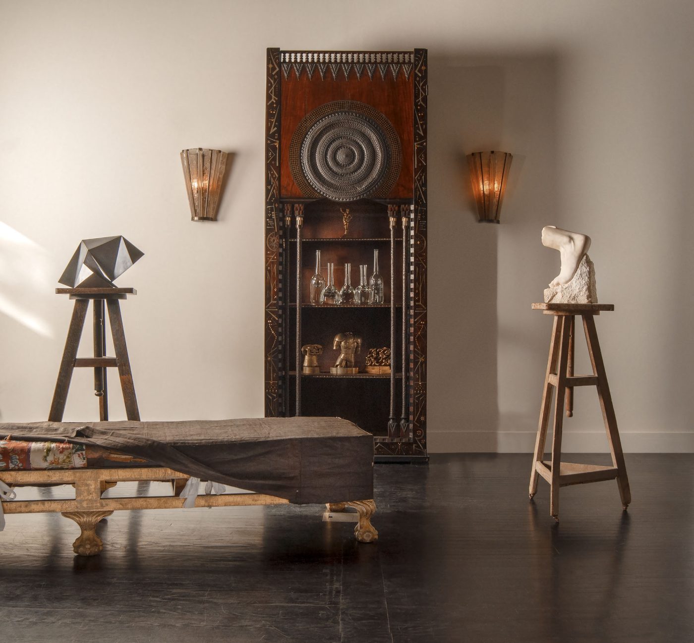 A sampling of the vintage and antique furniture and decor at Los Angeles furniture gallery Blackman Cruz