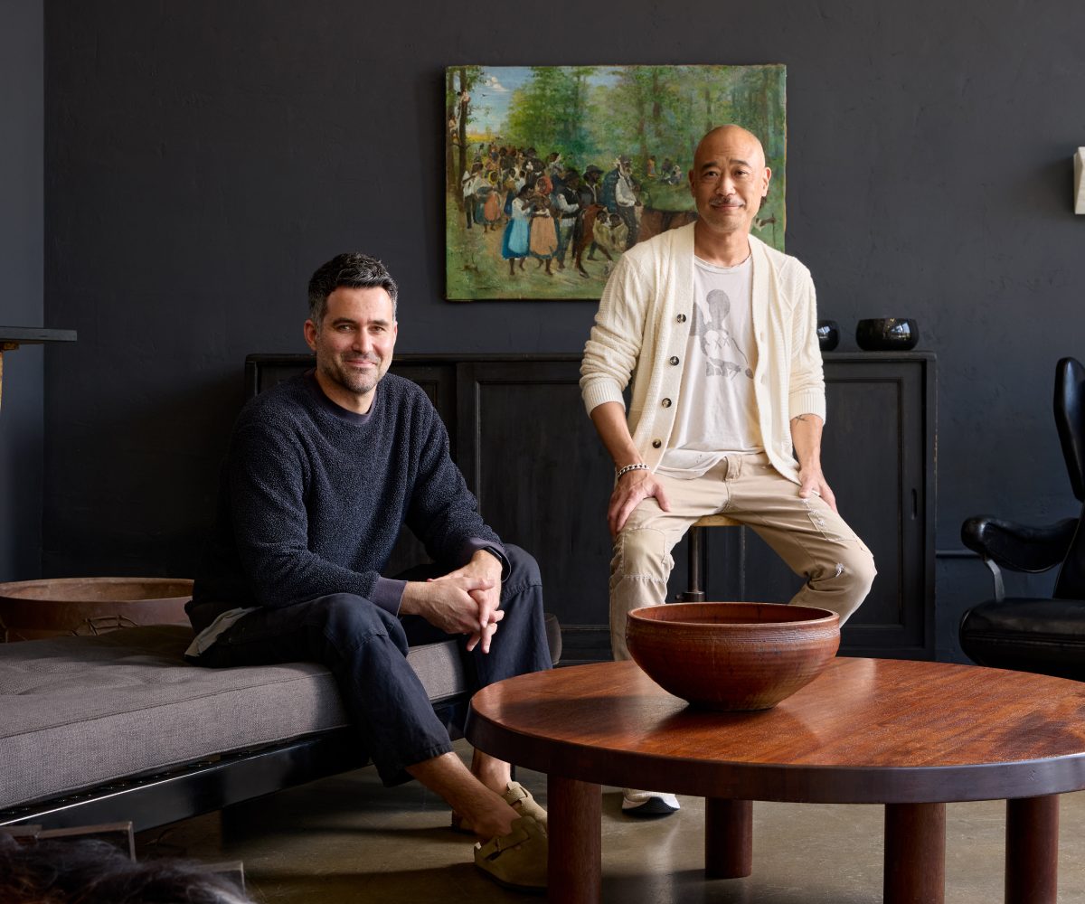 Cliff Fong Paul Anderson portrait Faire du Vert gallery Los Angeles