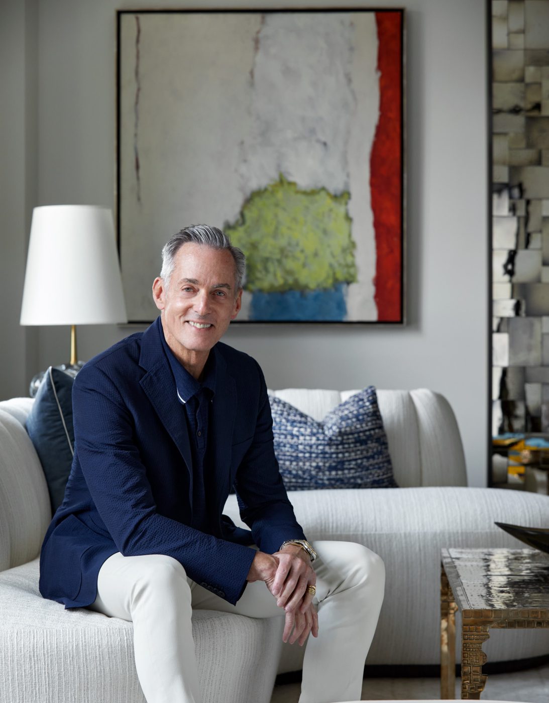 Interior designer David Kleinberg portrait