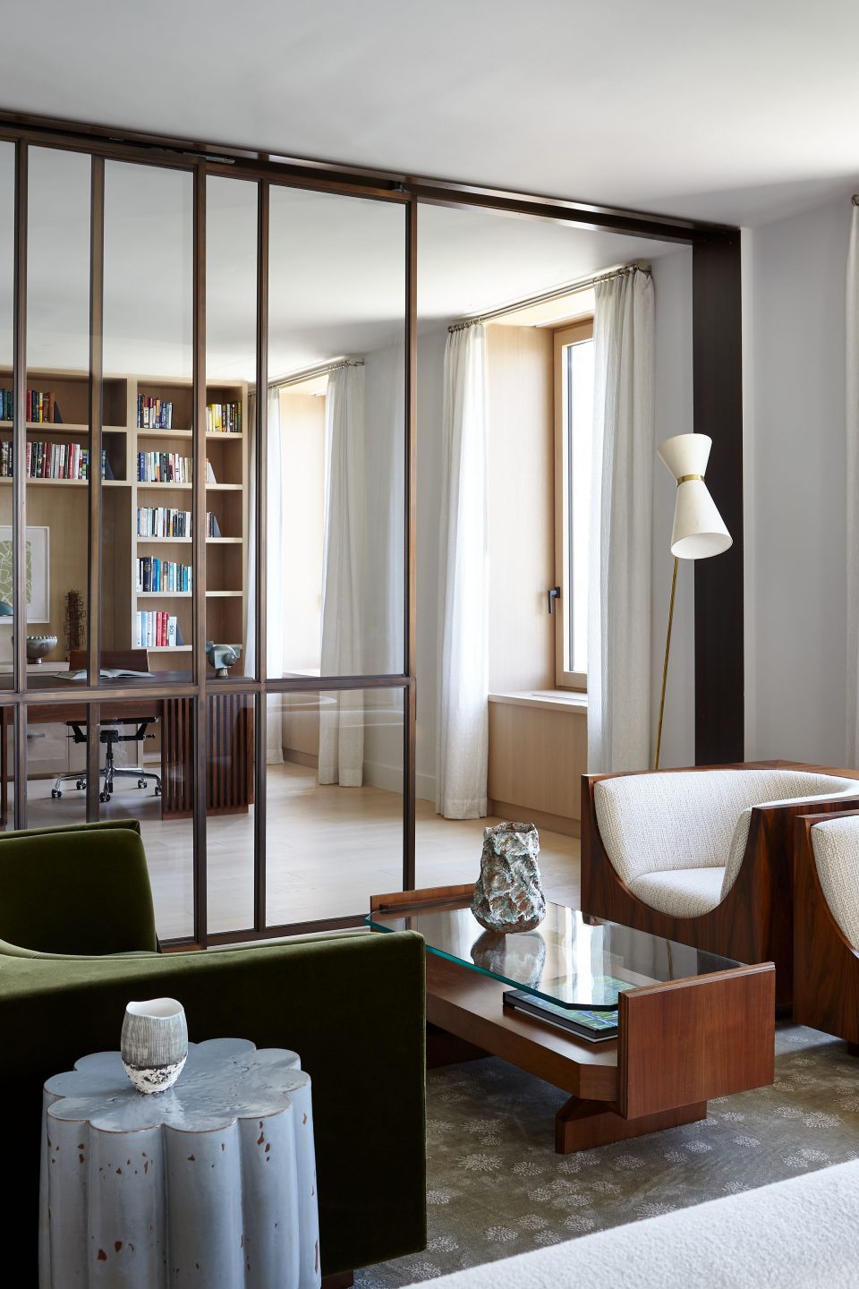 Mid-Century Treasures Shine in This Serene Loft by Damon Liss