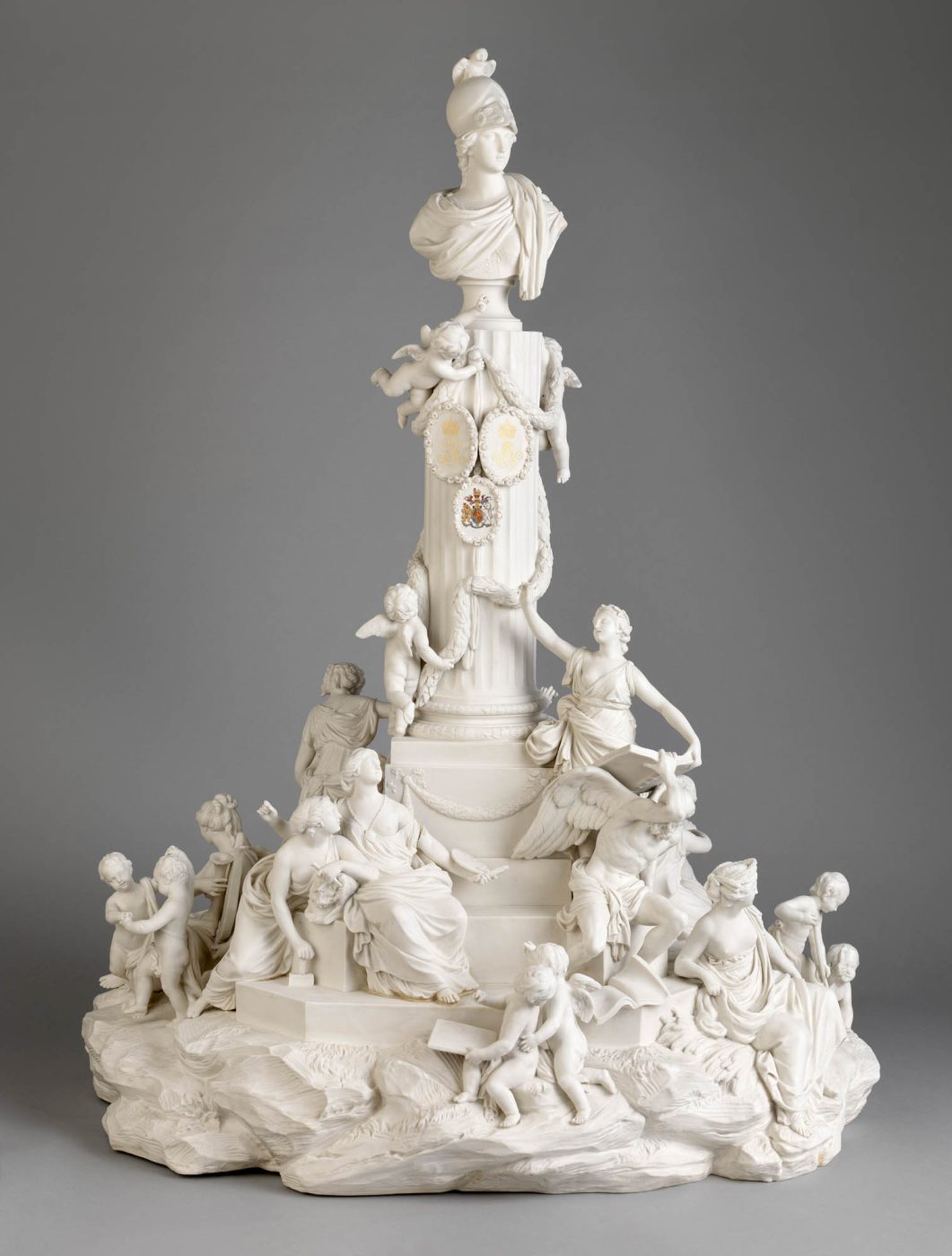 A Sèvres biscuit-porcelain centerpiece