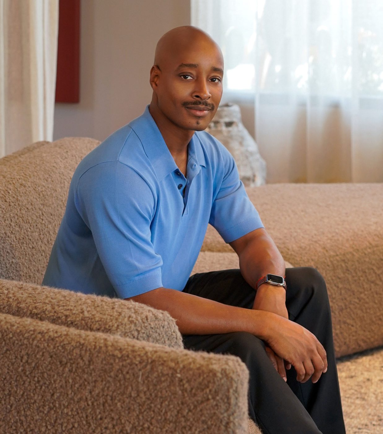 Interior designer Adair Lewis of Los Angeles firm JSN Studio portrait
