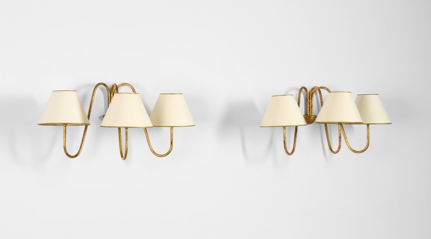 A pair of Jean Royère Bouquet sconces
