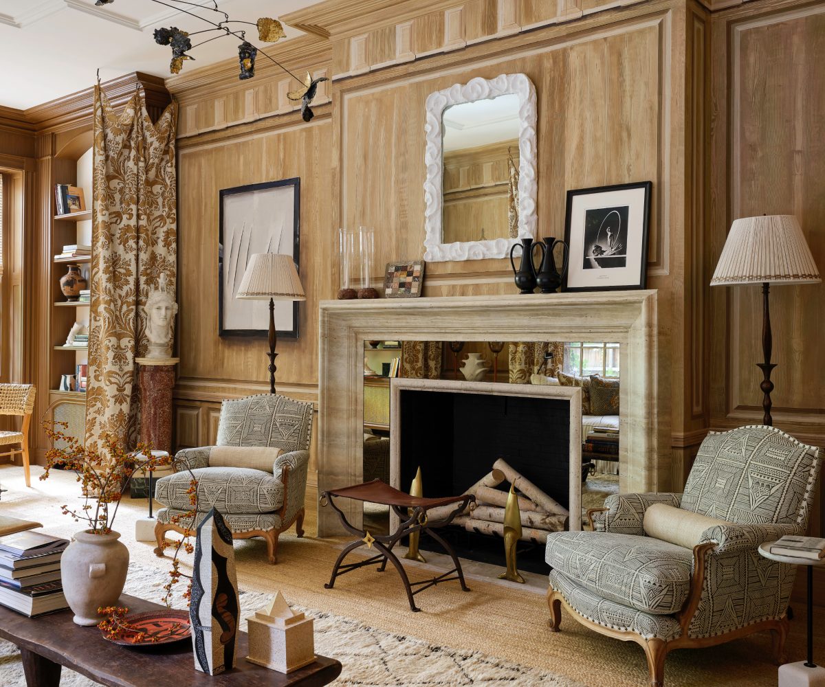 Alessandra Branca living room in the Kips Bay Decorator Show House New York 2025