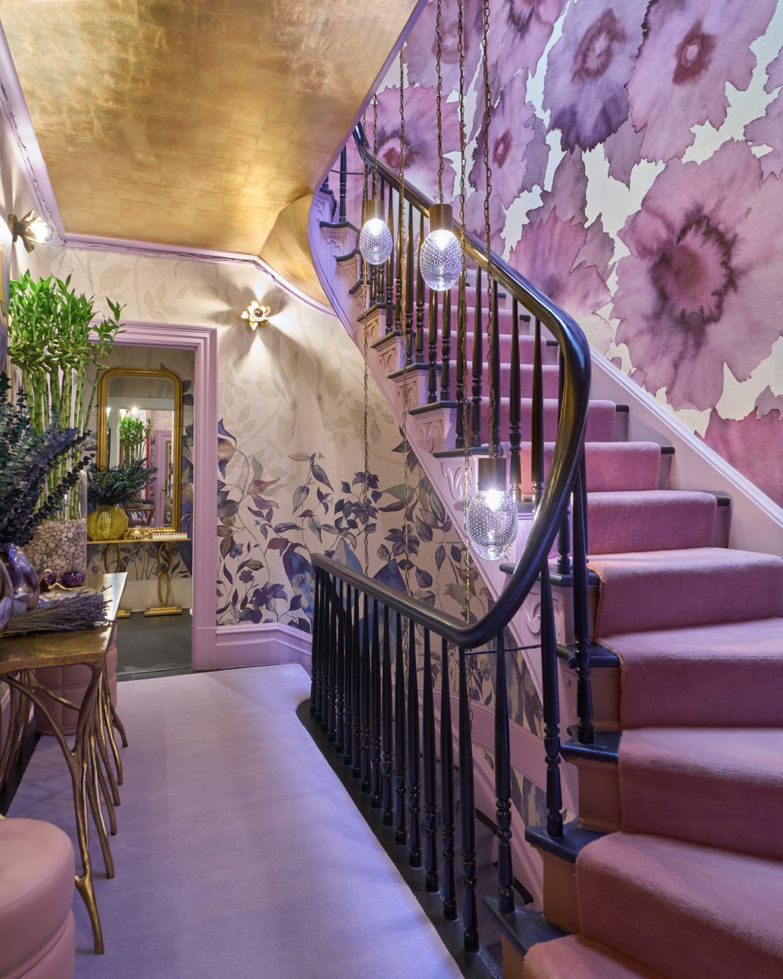 Purple Cherry staircase