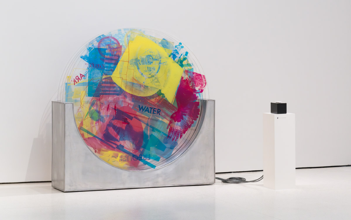 Revolver II (1967) by Robert Rauschenberg