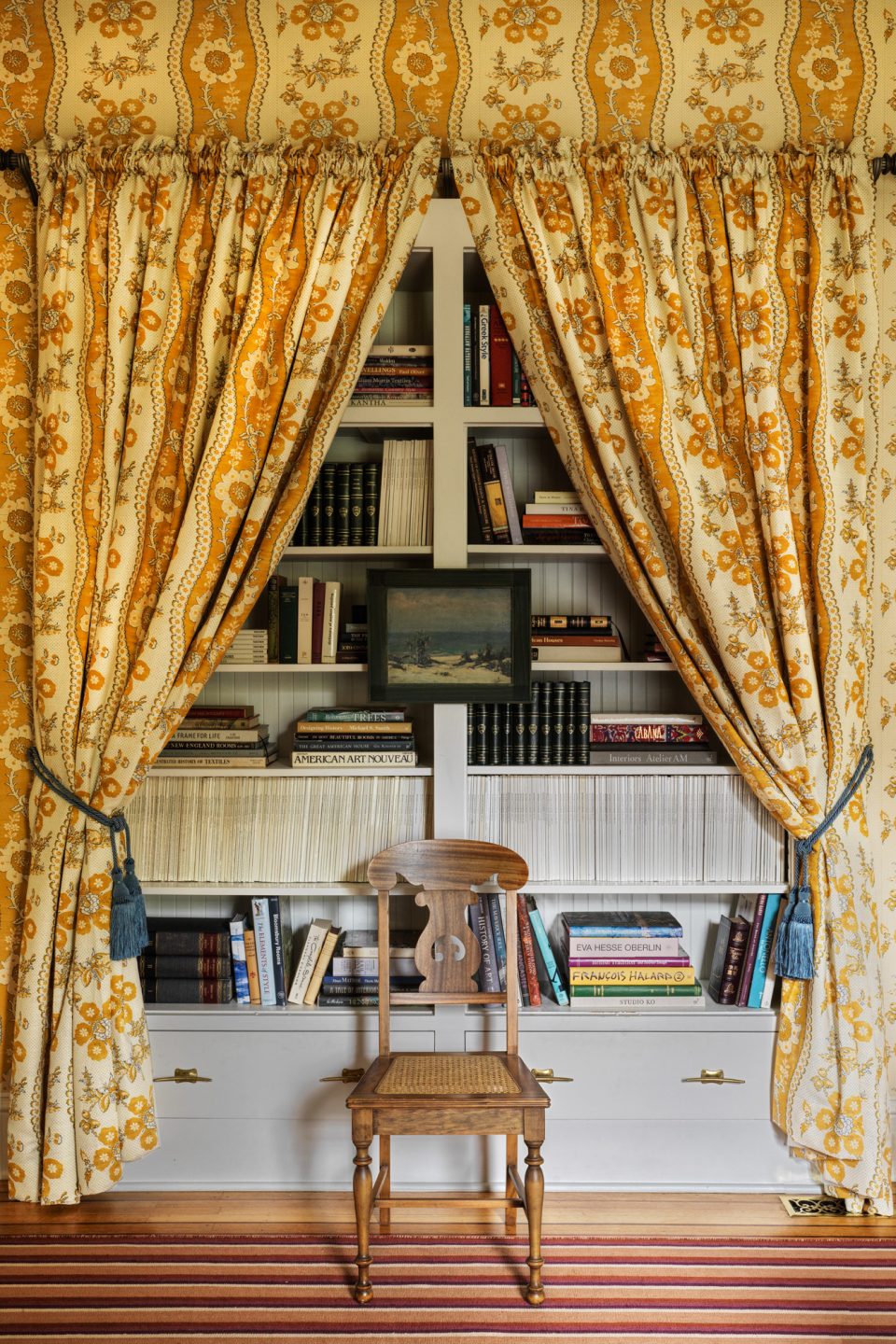 Victoria Sass Shifts Styles from a Minimalist Log Cabin to Her Own Exuberantly Patterned Home