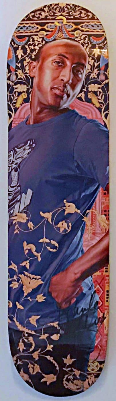 Kehinde Wiley skate deck