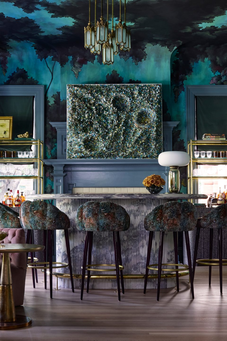Melanie Turner Brings Eclectic, Eccentric Contemporary Cool to a Queen Anne Estate in Florida