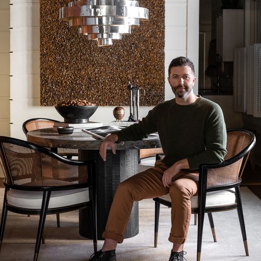 Portrait of Memphis-based interior designer Sean Anderson